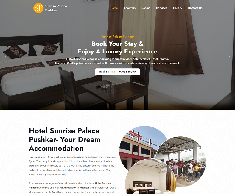 Hotel Sunrise palace Pushkar